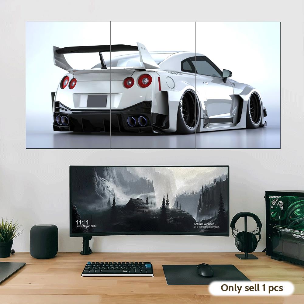 White Japan Super Sports Car P - Lighting Mcqueen Bedroom Decor ulasan dan harga