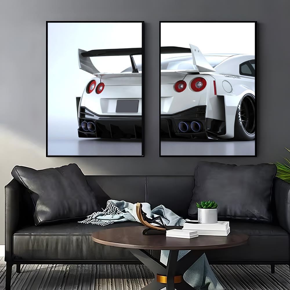White Japan Super Sports Car P - Lighting Mcqueen Bedroom Decor ulasan dan harga