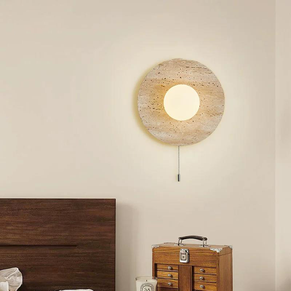 Yellow Cave Stone Wall Lamp Re - Decor Lighting Cy ulasan dan harga