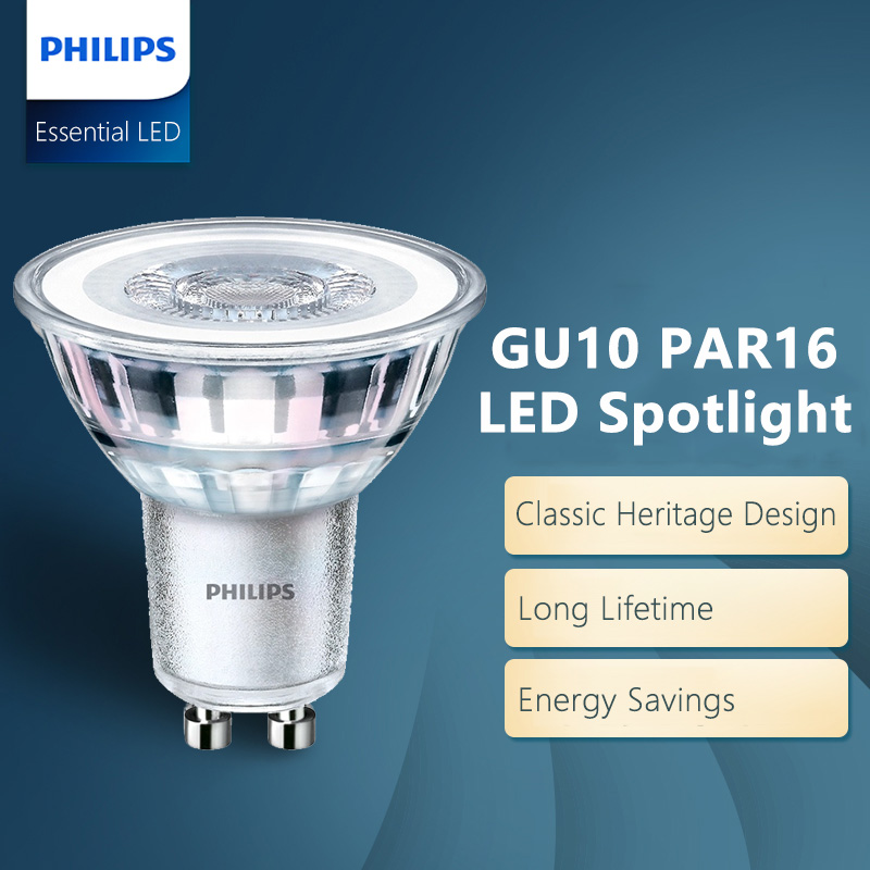 PHILIPS GU10 PAR16 LED Spot Li - Philips Bulb Led Classic ulasan dan harga