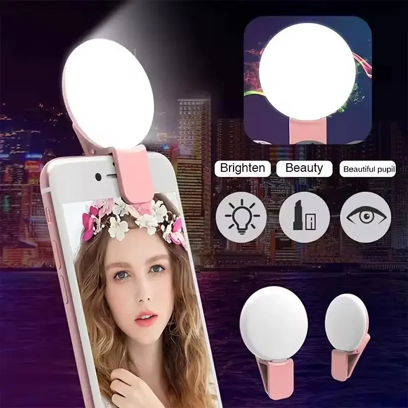 Mini Portable Selfie Ring Ligh - Lighting Visual ulasan dan harga
