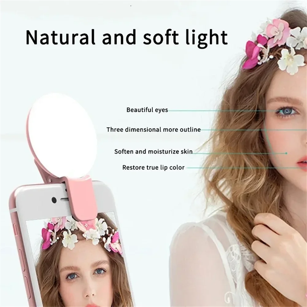 Mini Portable Selfie Ring Ligh - Lighting Visual ulasan dan harga