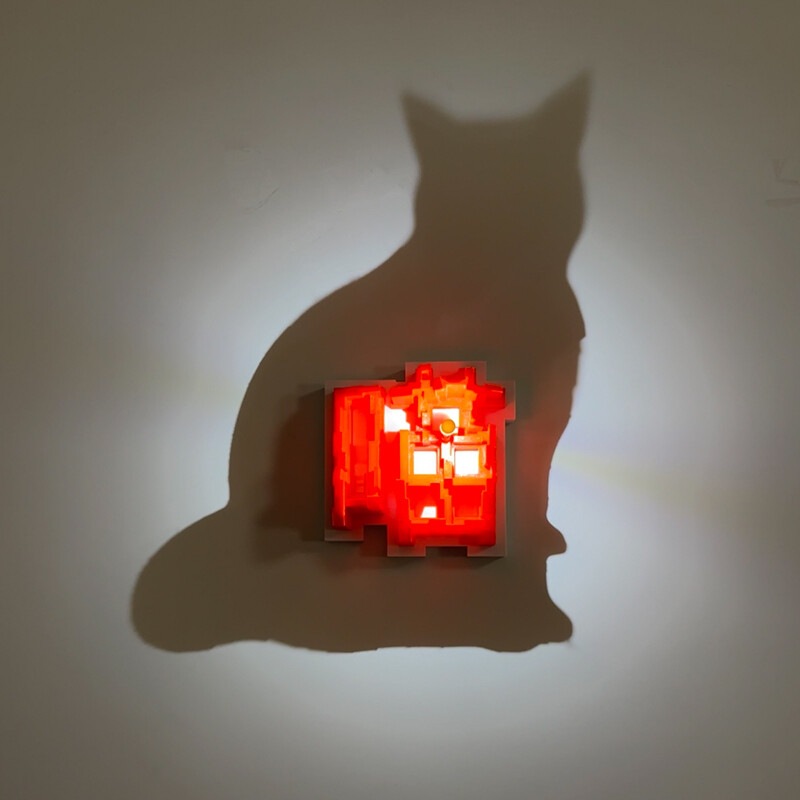 Dropshipping 3D Light Shadow N - Up Lighting Decor ulasan dan harga