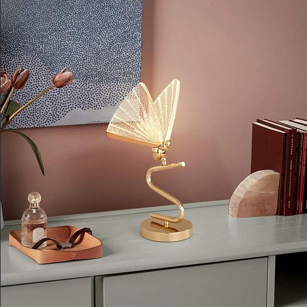 【~ New FDDT】Butterfly Decorati - Lighting Decor Bedroom ulasan dan harga