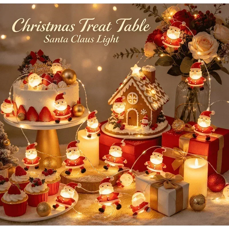 2M 20leds Christmas Decoration - Lighting Christmas Decor ulasan dan harga