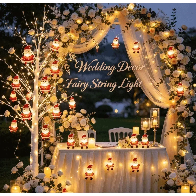 2M 20leds Christmas Decoration - Lighting Christmas Decor ulasan dan harga